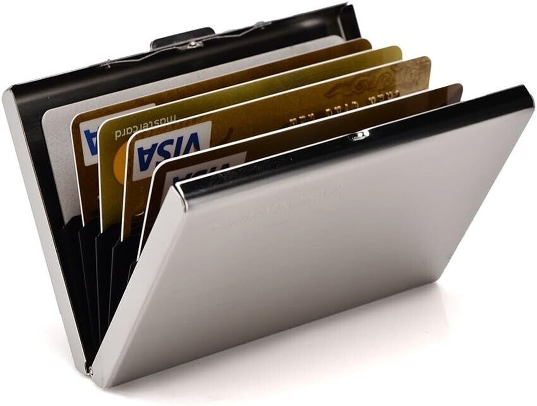 Metal Card Holder Wallet for Men and Women